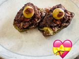 チョコだと思ったらピーマン🫑肉詰め🤣😂🤣
