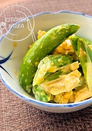 春野菜と鶏ささみのカレーマヨ和え-レシピのメイン写真