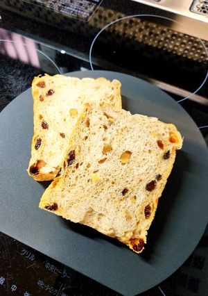 0.6斤HBでくるみレーズンフィグ食パン-レシピのメイン写真