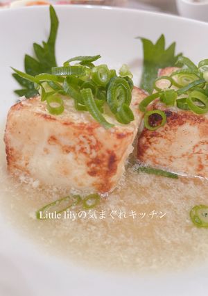 塩麹豆腐のステーキ　ポン酢味-レシピのメイン写真