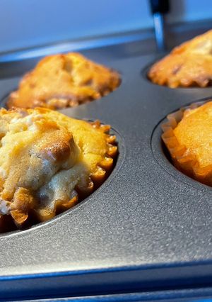 クリームチーズと胡桃のマフィン-レシピのメイン写真
