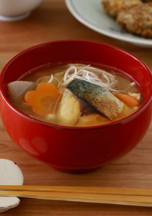 ◎冷凍さばのお手軽けんちん汁◎-レシピのメイン写真