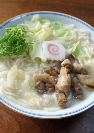水炊き風うどん-レシピのメイン写真