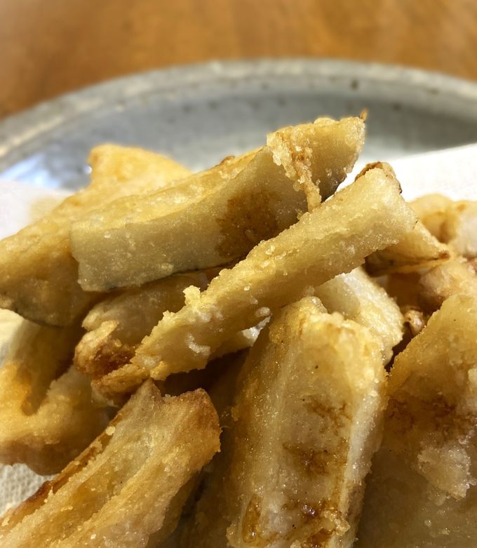 香ばし醤油が香る　カリサク♪れんこんスティック　-レシピのメイン写真