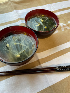 わかめと豆もやしのスープ-レシピのメイン写真