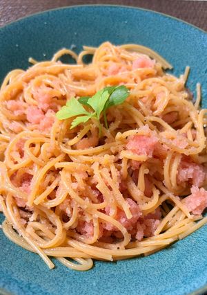たらこスパゲッティレモン風味🍋😻-レシピのメイン写真