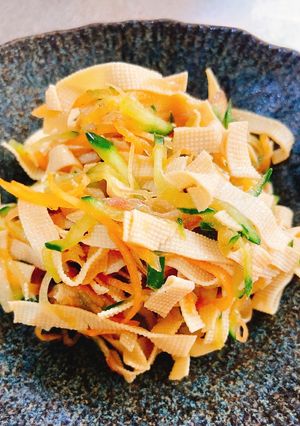 豆腐皮の和え物-レシピのメイン写真