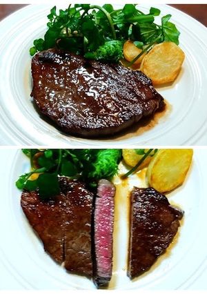 牛ヒレ肉ステーキ　マルサラソース-レシピのメイン写真