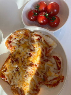 お餅で作る簡単ピザ-レシピのメイン写真