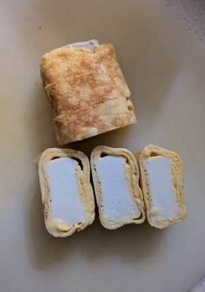 豆腐でかさ増し卵焼き-レシピのメイン写真