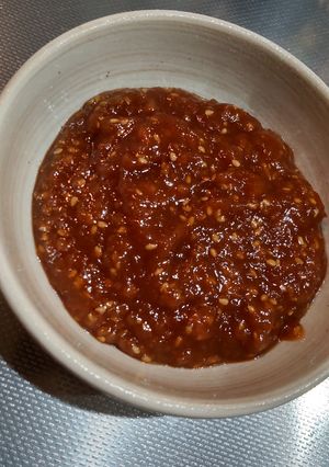 ピーナツ味噌󠄀のピーナツがない濃いめ味噌󠄀-レシピのメイン写真