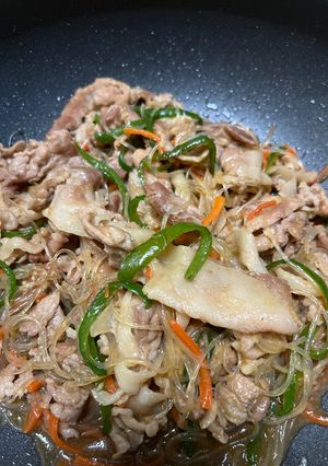 豚肉のチャプチェ-レシピのメイン写真