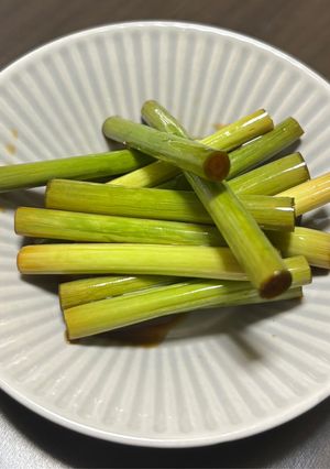 にんにくの芽の醤油漬け-レシピのメイン写真