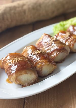 簡単♪長芋の肉巻き/照り焼き風-レシピのメイン写真