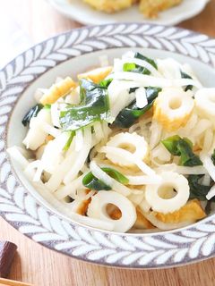 大根とわかめとちくわの和風サラダ-レシピのメイン写真