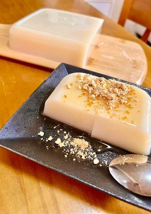 簡単！ぷるぷる濃厚豆乳寒天♪-レシピのメイン写真