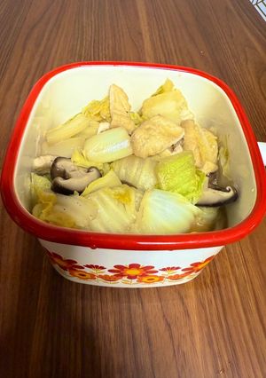至極簡単な白菜の煮物-レシピのメイン写真