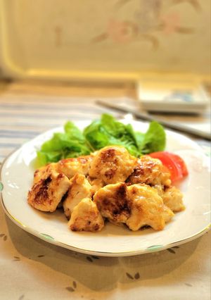 柔らか鶏むね味噌マヨ焼き❗節約-レシピのメイン写真