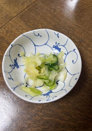 白菜ときゅうりの浅漬け-レシピのメイン写真