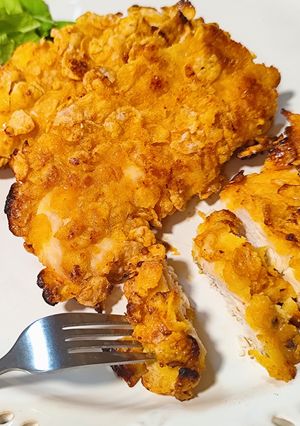 揚げない☆焼きフレーフレークカツ-レシピのメイン写真
