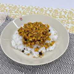 รูปของ 高野豆腐のかむかむドライカレー