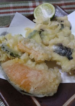 鱧と野菜の天麩羅-レシピのメイン写真