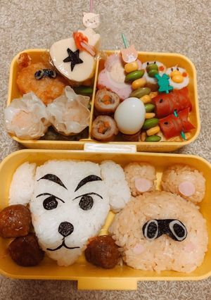 キャラ弁！どうぶつの森-レシピのメイン写真
