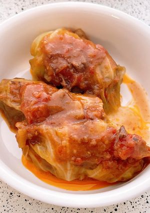 炊飯器で作るオクラ入りロールキャベツ-レシピのメイン写真