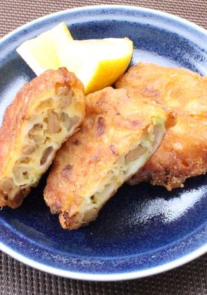 納豆チーズフリッター-レシピのメイン写真