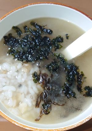 やさしい味の昆布だしスープ粥(茶漬け)-レシピのメイン写真