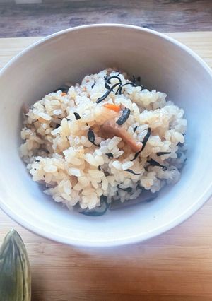 手間なし混ぜて炊くだけ!旨!ひじきご飯-レシピのメイン写真