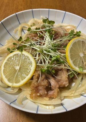 豚肉と玉ねぎのさっぱりレモン南蛮漬け-レシピのメイン写真