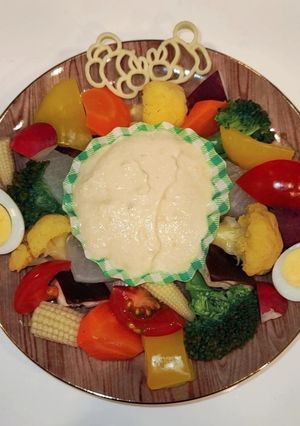 バーニャ・カウダ風ソースで野菜が止まらん-レシピのメイン写真