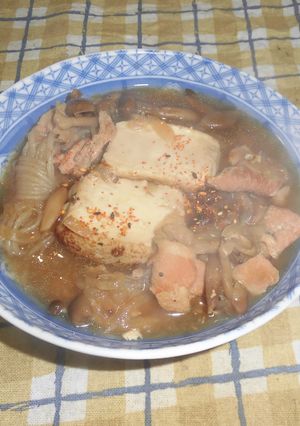 基本の肉豆腐-レシピのメイン写真