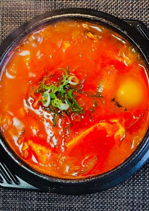 韓国　豆腐チゲ-レシピのメイン写真
