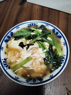 小松菜とえびの豆腐あんかけ-レシピのメイン写真