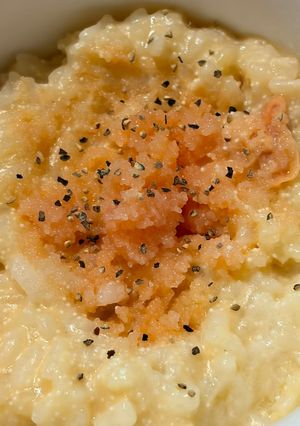 明太豆乳リゾット-レシピのメイン写真