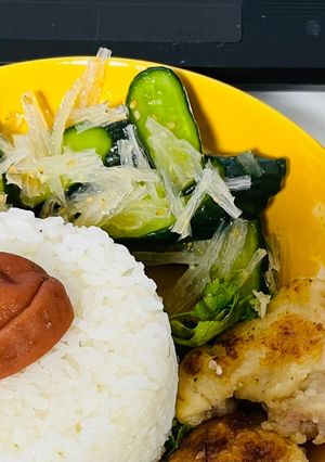 美活⭐︎簡単⭐︎糸寒天と胡瓜の浅漬け-レシピのメイン写真