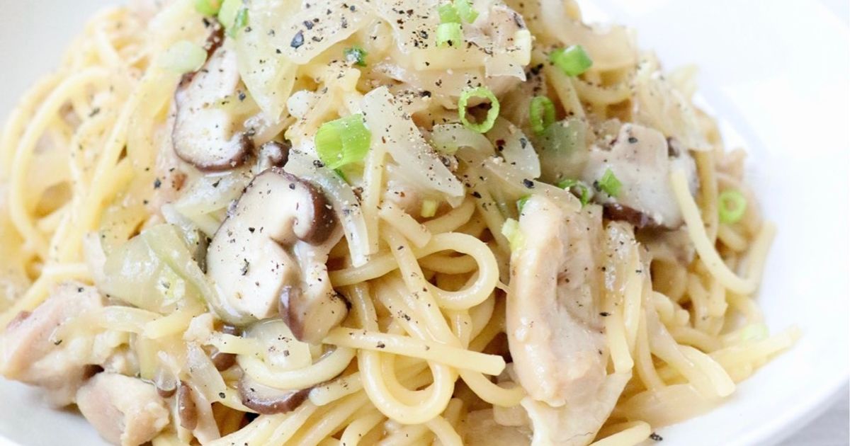 簡単〜【Bistro鶏野菜の和風パスタ】 by mieuxkanon 【クックパッド