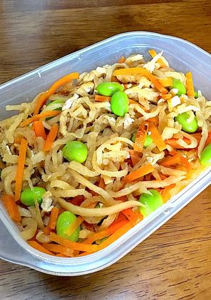 万能醤油で計量簡単!切干大根煮 作り置き-レシピのメイン写真