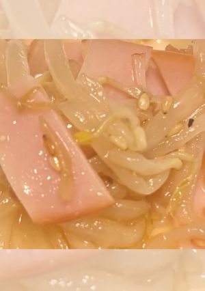 もやしとハムのナムル風-レシピのメイン写真