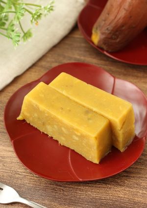 芋羊羹(焼き芋使用)-レシピのメイン写真