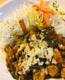 レトルトカレーで●ゴーヤー生姜カレー