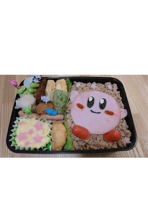 キャラ弁！星のカービィ-レシピのメイン写真
