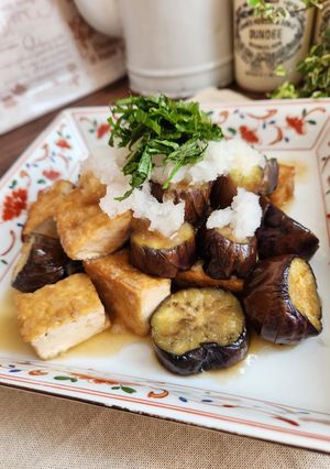 なすと厚揚げのみぞれ風-レシピのメイン写真