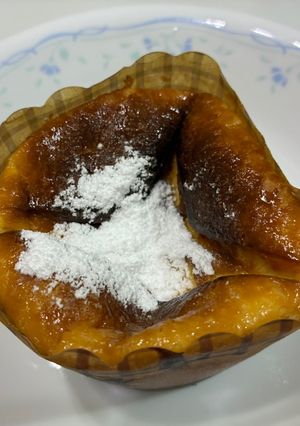 ヨーグルトで作るバスクチーズケーキ☆カロリーオフ-レシピのメイン写真