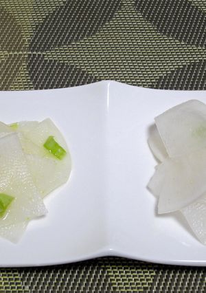 大根の柚子胡椒漬け＆柚子塩漬け-レシピのメイン写真