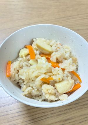 筍の炊き込みご飯-レシピのメイン写真