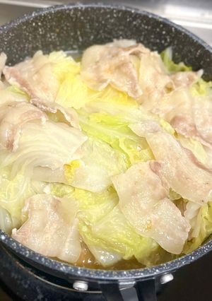【超簡単♪】鶏だし醤油ミルフィーユ鍋-レシピのメイン写真