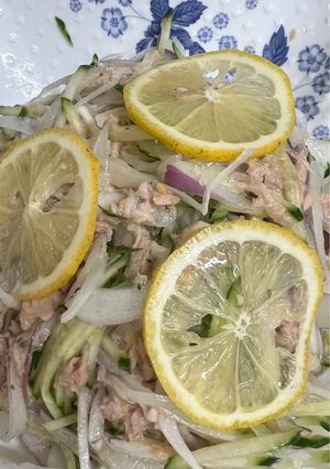 レモン🍋とハーブ🌿香る オニオンサラダ-レシピのメイン写真